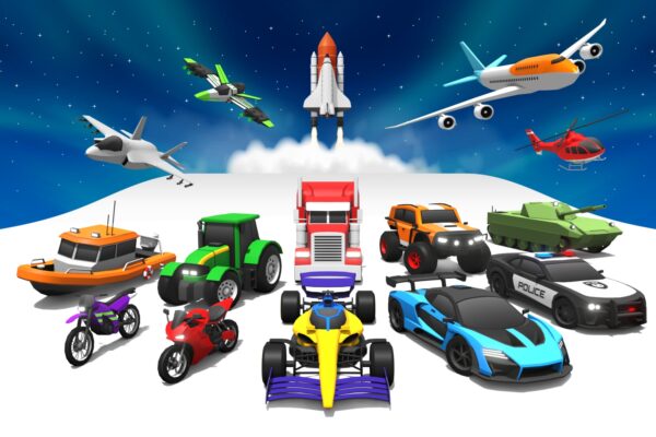 ARCADE: Ultimate Vehicles Pack – Mena – 3D Vehicle Game Assets