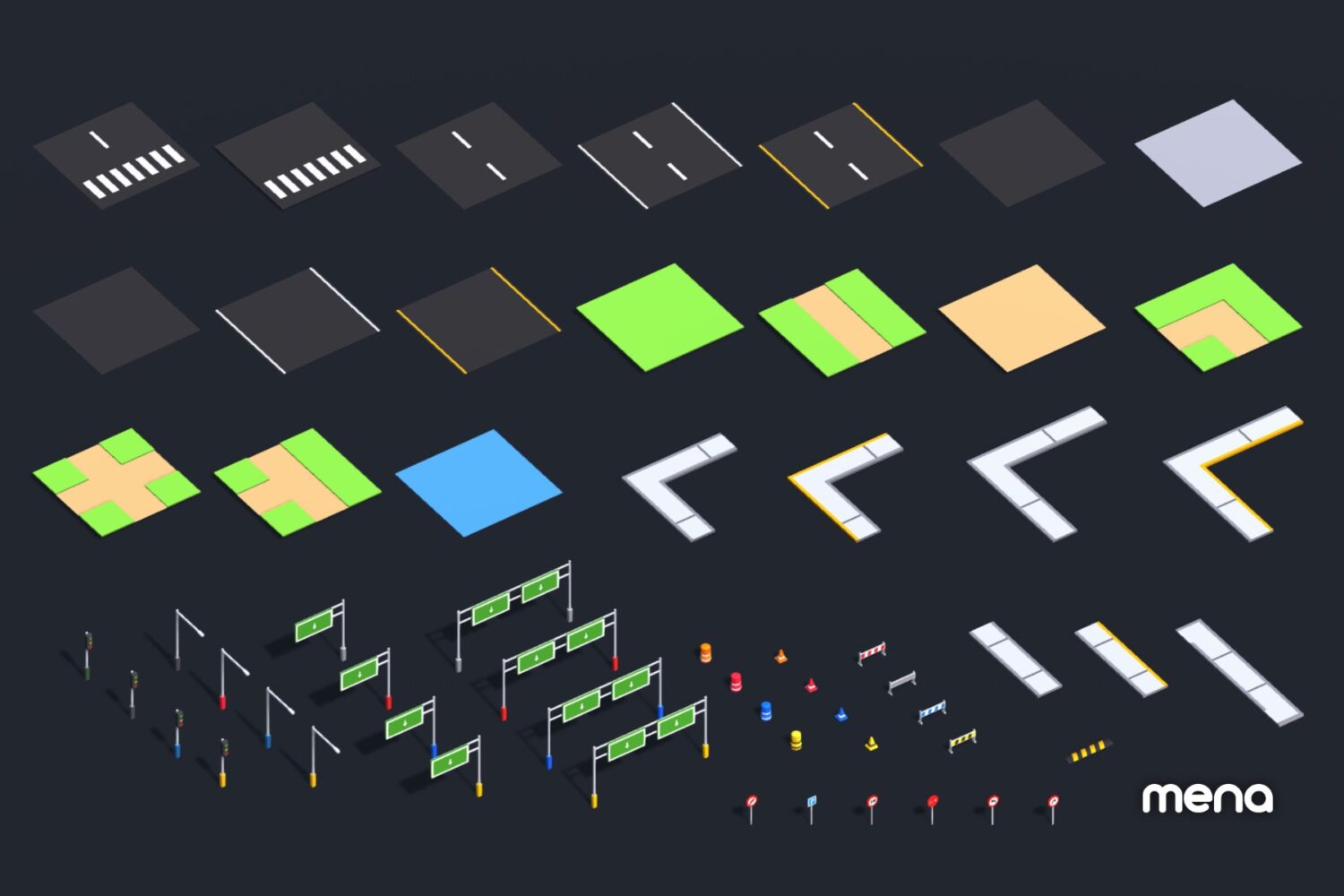 Casual Town Pack - 3D Modular Assets - Image 9