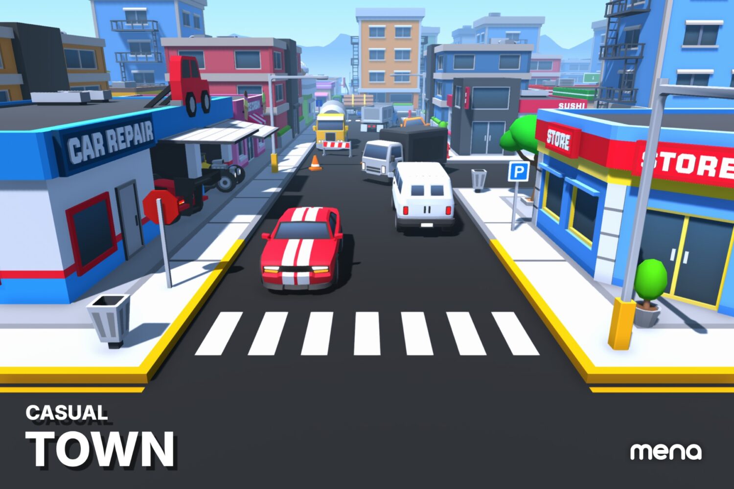 Casual Town Pack - 3D Modular Assets - Image 2